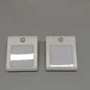 MAZ-TEK Plug in Motion Sensor Lights with Adjustable Brightness,Warm White Motion Activated Led Night Light for Hallway, Stair, Corridor, Kitchen, Living Room, Garage, Basement, Utility Room,2 Pack