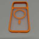 TORRAS Stronger Magnetic & Shockproof for iPhone 17 Pro Max Case, Fit for MagSafe, Military Grade Drop Protection, Camera Control, DIY Button, Slim for iPhone 17 Pro Max Case Translucent Orange