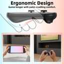 2 x DaierTek Dockable Case for Nintendo Switch 2 2025 Black Hard Slim Dock Cover Split Protector Compaticble with Nintendo Switch2 & Joy-con