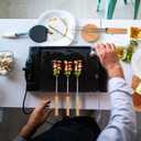 10 Pcs Marshmallow Roasting Sticks for Fire Pit Long 32Inch, Smores Sticks Skewers, Smores Kit for Fire Pit, Premium Telescoping Hot Dog Roasting Sticks for Campfire Accessories Outside Camping VOPTON