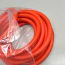 Hybrid Air Hose 3/8-Inch x 25FT300 PSI Heavy Duty Air Compressor Hose, Lightweight, Kink Resistant, All-Weather Flexibility with 1/4-Inch Swivel Solid Aluminum Quick Coupler and Plug,Red