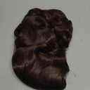 Brown 1920s Wig for Women Long Finger Wave Vintage Wigs Lady Synthetic Cosplay Costume Wig