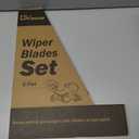 OEM Quality Windshield Wiper Blades, 26 and 16 DSV Standard Car Wiper Blades With Universal U/J Hook Only, Automotive Replacement Wiper Blades for my Car, Water Repellency Wiper Blade, Pack of 2