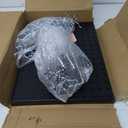 INCLY 70PCS Pegboard Wall Organizer, 4PCS Metal Peg Board Panels with 66PCS 1/4" Pegboard Hooks Accessories Kit, Black Peg Board for Walls Home, Garage Tool Storage, Workbench Organization