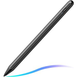 Stylus Pen for iPad (2025-2018) with Fast Charge Palm Rejection,FOJOJO Active Pencil for iPad10/9/8/7/6th,11th A16,Pro 11/13 M4,Air 11/13 M2/M3,Pro12.9,Air 5/4/3rd,Mini 7/6/5 (black)