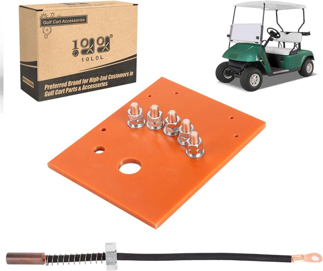 10L0L Golf Cart Speed Control Movable Wiper Contact Switch with Speed Switch Accelerator Board for EZGO Electric 1965-1981, OEM 16177-G1, 71750-75, 14898-G1