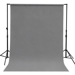 Kate Gray Photography Backdrop Solid Neutral Grey Background for Portrait, 10ftX12ft