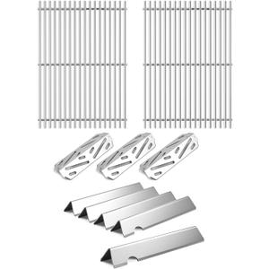 Genesis II Grill Replacement Parts 66802 Grates 66795 Flavorizer Bars 66685 Heat Deflector for Weber Genesis ii Grill Parts 2 GS4 300 Series GBS ii E-310 E-315 E-335 S-335 SE-310 SE-335 LX S-340 66095
