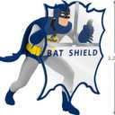 Hallmark Keepsake Christmas Ornament, Batman The Classic TV Series Behind the Bat-Shield, Gifts for DC Comics Fans