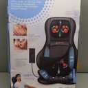 COMFIER Massager Chair with Heat, Shiatsu Neck Back Massager Portable with Compress & Rolling,Massage Chair Pad for Full Back,Neck,Full Body Pain, Gray