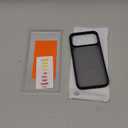 TORRAS Shockproof for iPhone 17 Pro Max Case with Camera Control Button, [12FT Military Grade Drop Protection] Enhanced Grip & Soft Touch Translucent Slim 17 Pro Max Case with 3 Colors Buttons, Black