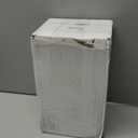 Angel Garden Statue Outdoor Decor, Cemetery Vase with LED, Family Garden Memorial Statue, Crying Angel (White) with Solar Lights