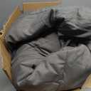 Cosybay Down Alternative Comforter (Blue/grey,Queen) - All Season Soft Quilted Q Size Bed Comforter - Duvet Insert with Corner Tabs - Winter Summer Warm Fluffy, 88x92.inches