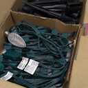 GAGALIFE 29Ft C9 Christmas Pathway Lights Outdoor - 25 LED Lights with 25 Marker Stakes for Walkway, Waterproof Plug in C9 Christmas Light Outdoor for Driveway, Yard, Lawn Decorations, Warm White