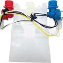 WPW10140918 Washer Water Inlet Valve Replacement Parts Fit Whirlpool, Replaceable W10140918 1545861 AP6015683 PS11748964 EAP11748964