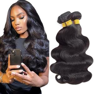 Human Hair Bundle Natural Black Body Wave Bundles Vinmdonm 22 24 26 inch 100% Unprocessed Brazilian Virgin Hair 3 Bundles 150g #1b Color Natural Black