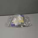 2 x Silicone Clear Travel Bottles for Toiletries,Leak Proof Squeezable Travel Size Containers,TSA-compliant Travel Essentials,2oz,4 Pcs,purple