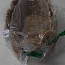 Scalloped Basket, Water Hyacinth Basket for Organizing and Decor, Hand-Woven Rattan Baskets with Built-In Handles for Living Room, Bedroom, Laundry, 2 Pack (Oval)