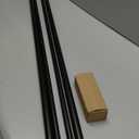 Decopolitan Urn Telescoping Double Drapery Rod Set, 72-144", Antique Bronze