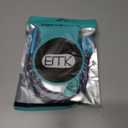 EMK 1/4 to 3.5mm Adapter, 1/4" Female to 1/8" Male Stereo Audio Adapter for Speaker,Amplifiers, Guitar, Home Theater Devices, Laptop, Headphones (6.6FT/2M)