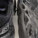 Furuian Steel Toe Shoes for Men Women Lightweight Slip On Safety Work Shoes Comfortable Steel Toe Sneakers (13.5 Women/12 Men, Black)