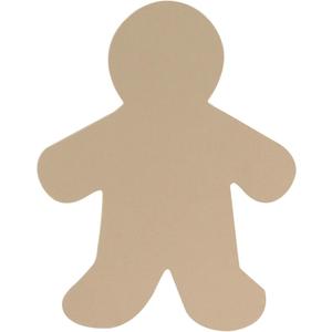 Hygloss Products Kid Shape Cuts Outs  Assorted Multi-Cultural Paper - 16", 25 Pack (68253)