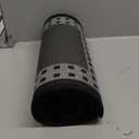 QiCaiJia Kitchen Mats for Floor, 17''x30''+17''x47''Kitchen Rugs Set of 2, Washable Absorbent Kitchen Mat Non Slip, Braided Kitchen Runner Rug, Kitchen Sink Rug, Grey