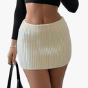 Women's Knit Mini Skirt Size S