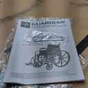 Medline Comfortable Folding Wheelchair with Swing-Back, Desk-Length Arms and Elevating Footrests, 20W x 16D Seat