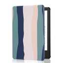 SCSVPN Case for 6 Inch Kindle 2024/2022 (11th Generation) - All New Slim Premium PU Leather Smart Protective Cover with Hand Strap, Auto Wake/Sleep for Kindle RS23CV/C2V2L3 E-Reader - Colorful Blue