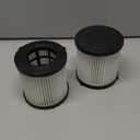 2 Pack DXVC4001 HEPA Filter Compatible with DEWALT DXV04T DXV05P DXV05S DXV08S DXV06G Wet Dry Shop Vacuums