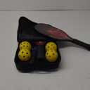 DULCE DOM Pickleball Paddles Set of 2/4 - USAPA Approved, Fiberglass/Carbon Fiber Pickleball Racket with 4 Indoor Outdoor Pickleball Balls and Pickleball Bag, Ideal Pickleball Training Equipment (Starry Sky-4PK)