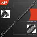A-Premium Rear Drive Shaft Driveshaft Assembly Compatible with Cadillac