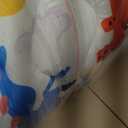 Baby Play Mat - Thicken 50x50 Inch Soft Foam Crawling Mat for Playpen & Floor, Non-Slip Waterproof Playmats for Infants & Toddlers, Portable Foldable & Machine Washable, Dinosaur & Letters