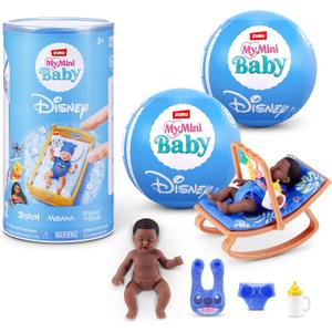 MY MINI Baby Disney 2 Pack by ZURU  Collectible Disney Baby Doll Mystery Capsule with Accessories, Realistic Miniature Toy for Girls Ages 3+