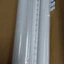 Heavy Duty Tension Curtain Rod 40-148" Adjustable No Drill, White | Rust-Resistant, No Slip, 1.25"Diameter, Renter Friendly Spring Loaded Shower Rods for Window, Bathroom, Doorway & Closet