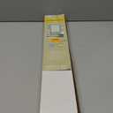 Cordless Light Filtering Mini Blind - 22 Inch Width, 64 Inch Length, 1" Slat Size - Pearl White - Cordless GII Morningstar Horizontal Windows Blinds for Interior by Achim Home Decor