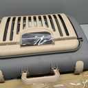 SportPet LARGE Hard-Sided Travel Cat Carrier - Cat Carrier with Patented Wide Side-Opening Door, Foldable Portable Pet Carrier with Removable Bed for Cats & Small Pets up to 25lbs - Gray/Tan
