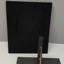 Homeanda Velvet L-Shaped 50 Slots Ring Earring Jewelry Display Tray Organizer Holder (Black)