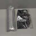 Travel Pillow Memory Foam Pillows, Camping Pillow-Compressible Medium Firm, Breathable Cover, Ideal Backpacking Hiking, Bed Pillows, Airplane and Car (Light Grey, S) (S-15.7*9.8in)