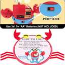 ritastar Dancing Crab Baby Toy,Tummy Time Toys with Funky Moves,Music,RGB LED Lights,Battery Powered Moving Crawling Interactive Learning Toy for Kids,Toddlers,Baby Boys Girls Birthday