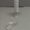 Water Flosser, Rechargeable 300ML IPX7 Waterproof Cordless Portable Oral Irrigator with 4 Modes & 4 Replaceable Jet Tips-Flossing Cleaner for Daily Home Use,Travel,Gums,Braces Care-White