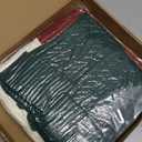 KaKaPops Christmas Stockings, 18 Inches Knit Christmas Stockings Xmas Hanging Stockings for Family Christmas Decorations (Burgundy, Green, Ivory)