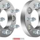 5x4.75 Wheel Spacers for Chevrolet for Camaro/Impala/for Nova, for GMC for S15/Sonoma, for Cadillac for Eldorado/XLR, 2Pcs 1inch Wheel Adapters & Spacers 12x1.5 Studs 87.1mm Bore