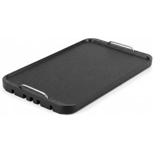 CUSIMAX Stove Top Griddle Pan, 14.96" x 8.66" Aluminum Non-stick Grill & Griddle Pan with Stainless Steel Handles, Flat Top Grill for Gas Stove/Charcoal Grills/Indoor&Outdoor Grill or Campfire