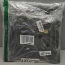 Korpai Upgrade 9" Folding Step Stool for Adults and Kids Holds Up to 300 lbs,Non-Slip Folding Stools with Portable Handle, Compact Plastic Foldable Step Stool for Bathroom, Kitchen,Black,1 PC