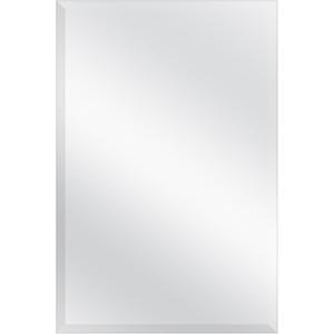 MCS Frameless Wall Mirror with 1 inch Bevel, 20x30 inch, Silver