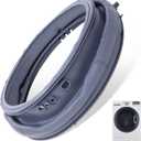 WM3570HVA/00 WM3470HVA Door Seal Gasket,WM3570HWA/00 WM3770HWA WM3470HWA/00 WM3575CW/01 MDS47123605 Washer Door Boot Seal Gasket Compatible For LG,For Kenmore,For Lg Front Load Washer Rubber Seal