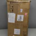 aboxoo Ladder Shelf White Wooden Bookshelf 5-Tier Wall-Mounted Open Wood Rack Industrial Modern Plant Flower Stand Utility Organizer Bookcase Metal Frame Furniture Office Kitchen Bedroom (1PC)