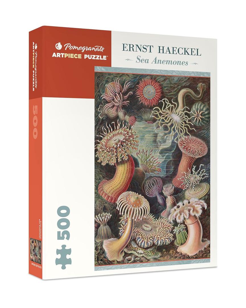 Ernst Haeckel Sea Anemones 500Piece Jigsaw Puzzle